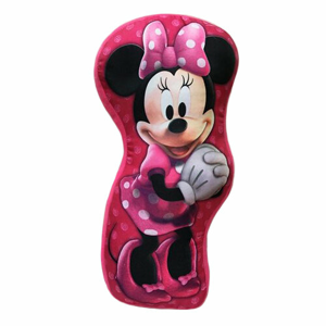 Jerry Fabrics Tvarovaný vankúšik Minnie Mouse, 34 x 30 cm