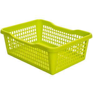 Aldo Plastový košík 24,8 x 14,7 x 7,2 cm, zelená