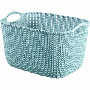 Curver Úložný box Knit  19 l, svetlomodrá