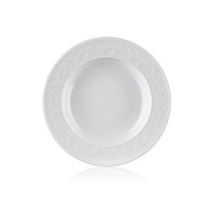 Banquet Tanier porcelánový hlboký SILVIA, 22 cm