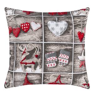 Trade Concept Vianočná obliečka Christmas Heart, 40 x 40 cm
