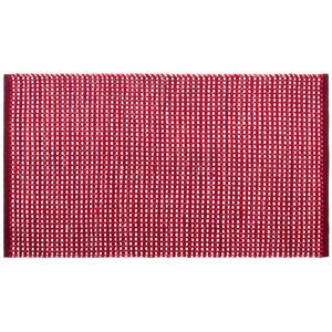 BO-MA Trading Kusový bavlnený koberec Elsa červená, 60 x 110 cm