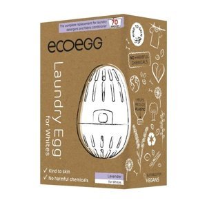 ECOEGG Vajíčko na 70 praní, na bielu bielizeň, levanduľa