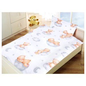 Sconto Detská posteľná bielizeň TEDDY 40x60 a 100x135 cm