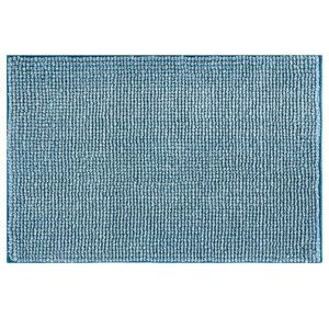 Sconto Kúpeľňová predložka MELAGE 50 modrá, 50x70 cm