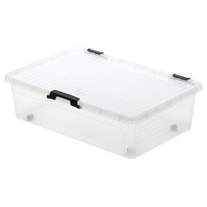 Sconto Úložný box EMORY transparentný, objem 24 l