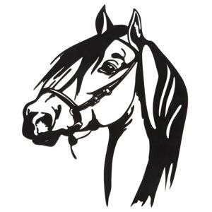 Sconto Nástenná dekorácia MONY kôň, 29x37 cm