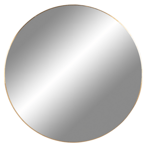 Sconto Zrkadlo JIRSIY GOLD zlatá, priemer 60 cm