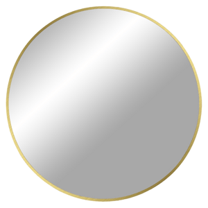 Sconto Zrkadlo MODRAD GOLD zlatá, priemer 60 cm