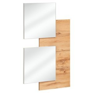 Sconto Zrkadlo s panelom SIMPLE dub wotan