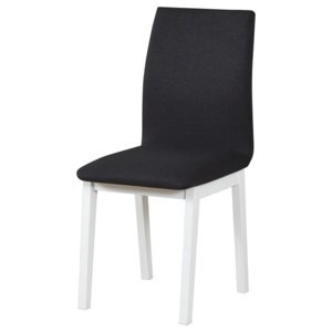 Sconto Jedálenská stolička LUKA 1 biela/čierna