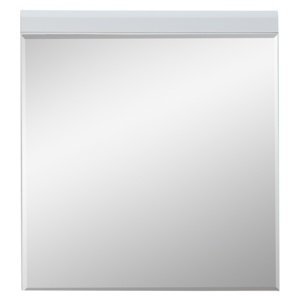 Sconto Zrkadlo FRESNO biela, šírka 80 cm