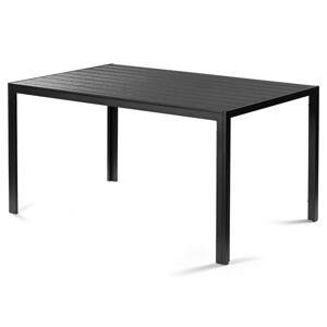 Sconto Záhradný stôl MANDY polywood, antracitová