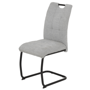 Sconto Jedálenská stolička KARLY sivá