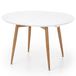 Sconto Jedálenský stôl IDWORD dub medový/biela