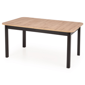 Sconto Jedálenský stôl FLURAOST dub artisan/čierna