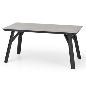 Sconto Jedálenský stôl HOLAFOX betón/čierna