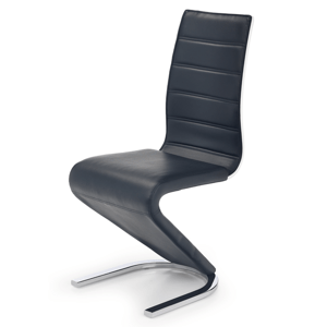 Sconto Jedálenská stolička SCK-194 čierna/biela