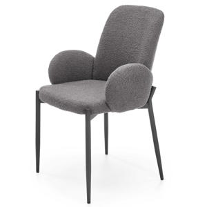 Sconto Jedálenská stolička SCK-477 sivá