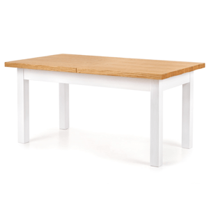 Sconto Jedálenský stôl LIUNORDU dub medový/biela