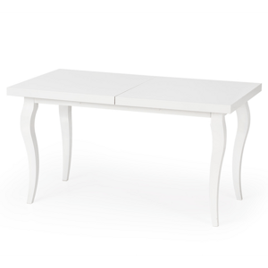 Sconto Jedálenský stôl MUZORT biela, šírka 140 cm