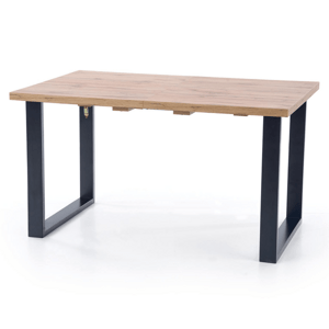 Sconto Jedálenský stôl VINUM 160 dub wotan/čierna