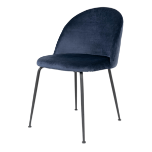 Sconto Jedálenská stolička GINUVI modrá/čierna