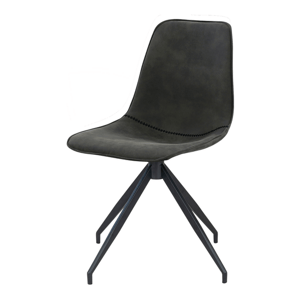 Sconto Jedálenská stolička MANOCU 2 sivá/čierna