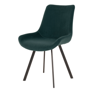 Sconto Jedálenská stolička MIMPHAS zelená/čierna