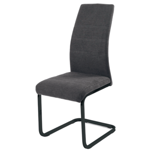 Sconto Jedálenská stolička JANIE sivá/čierna