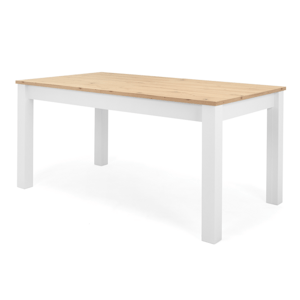 Sconto Jedálenský stôl BALDWIN dub artisan/biela