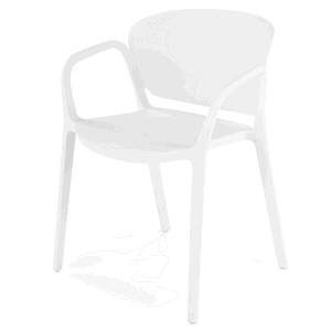 Sconto Jedálenská stolička SCK-491 biela