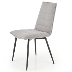 Sconto Jedálenská stolička SCK-493 sivá/čierna