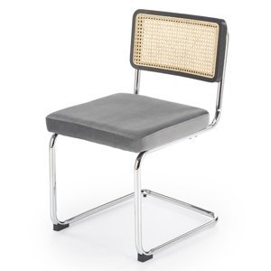 Sconto Jedálenská stolička SCK-504 sivá