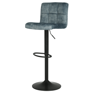 Sconto Barová stolička GITA modrá/čierna