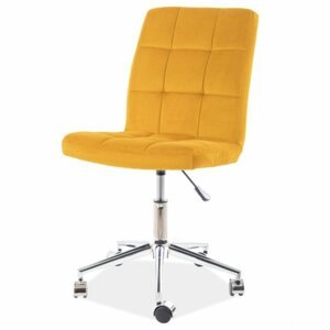 Sconto Kancelárska stolička SIGQ-020 žltá