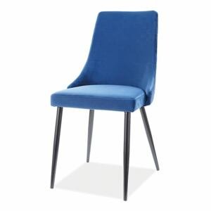 Sconto Jedálenská stolička PAONU modrá/čierna