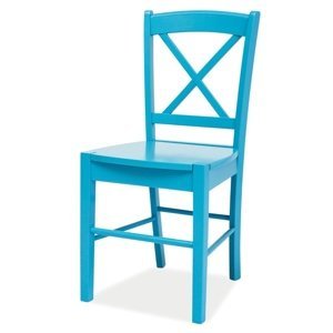 Sconto Jedálenská stolička SIGCD-56 modrá