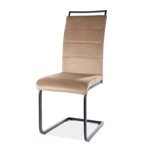 Sconto Jedálenská stolička SIGH-441 béžová/čierna