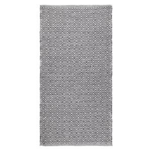 Ručné Tkaný koberec Carola 1, 60/120cm, sivá