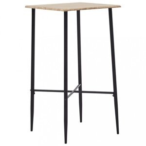 Barový stôl 60x60cm Dekorhome Dub,Barový stôl 60x60cm Dekorhome Dub