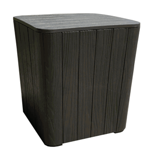 Záhradný stolík / úložný box IBLIS Čierna,Záhradný stolík / úložný box IBLIS Čierna