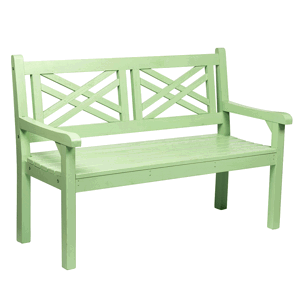 Záhradná drevená lavička FABLA 124 cm,Záhradná drevená lavička FABLA 124 cm