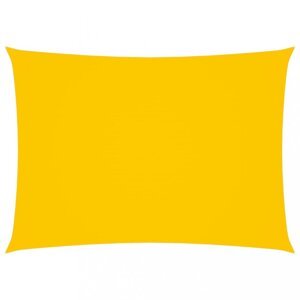 Tieniaca plachta obdĺžniková 2x4 m oxfordská látka Dekorhome Žltá,Tieniaca plachta obdĺžniková 2x4 m oxfordská látka Dekorhome Žltá