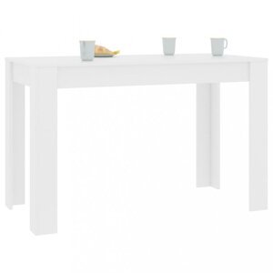 Jedálenský stôl 120x60 cm Dekorhome Biela,Jedálenský stôl 120x60 cm Dekorhome Biela