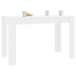 Jedálenský stôl 120x60 cm Dekorhome Biela lesk,Jedálenský stôl 120x60 cm Dekorhome Biela lesk