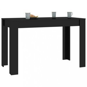 Jedálenský stôl 120x60 cm Dekorhome Čierna lesk,Jedálenský stôl 120x60 cm Dekorhome Čierna lesk