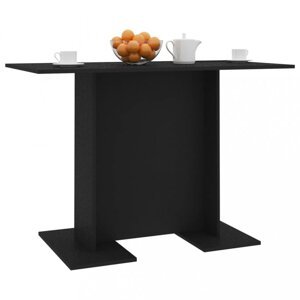 Jedálenský stôl 110x60 cm Dekorhome Čierna,Jedálenský stôl 110x60 cm Dekorhome Čierna