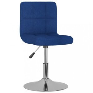 Barová stolička látka / kov Dekorhome Modrá,Barová stolička látka / kov Dekorhome Modrá
