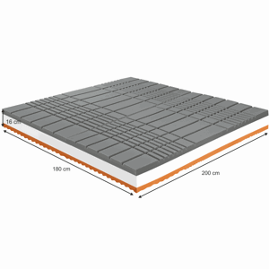 Antidekubitný matrac BE KELLEN 180x200 cm,Antidekubitný matrac BE KELLEN 180x200 cm